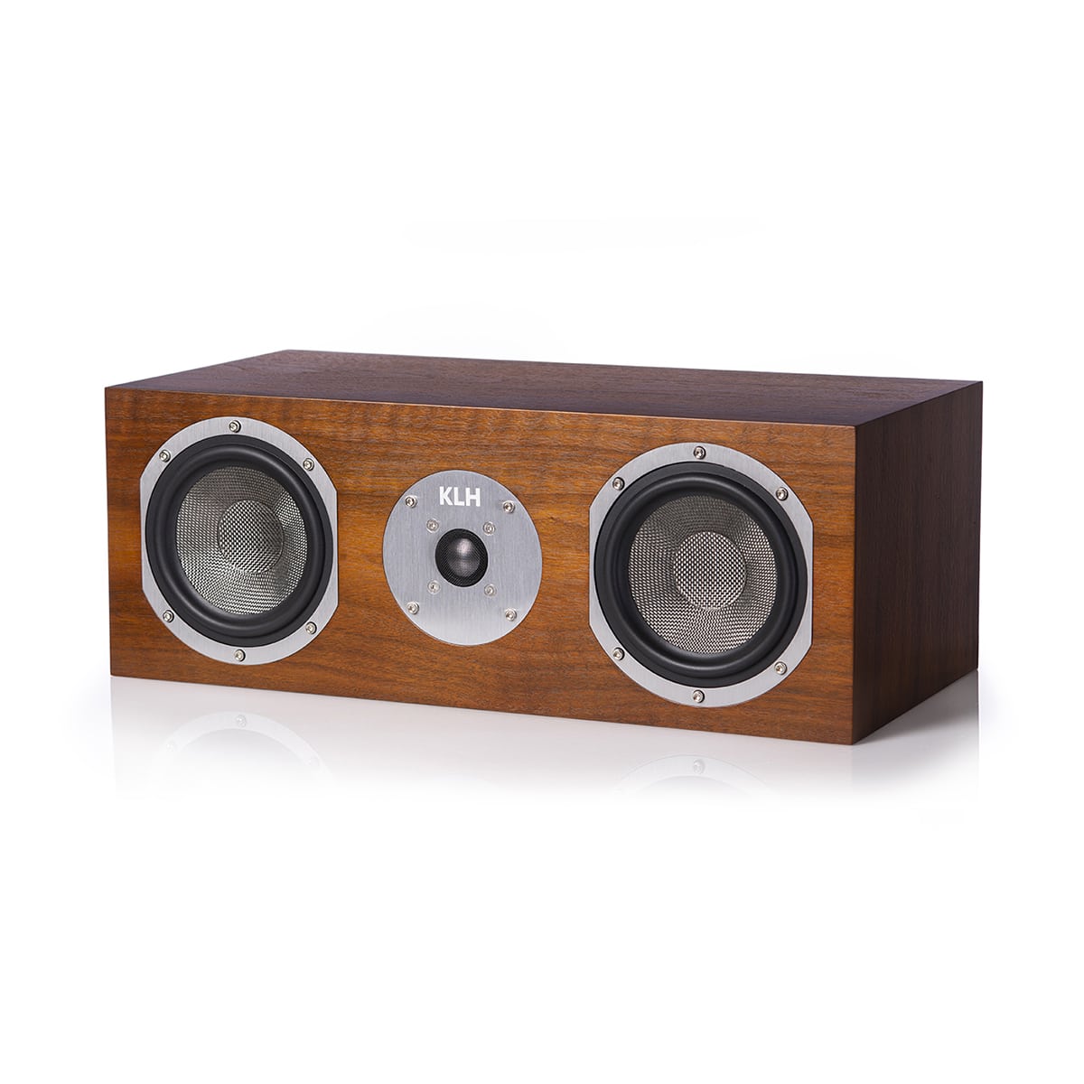 walnut story center channel speaker