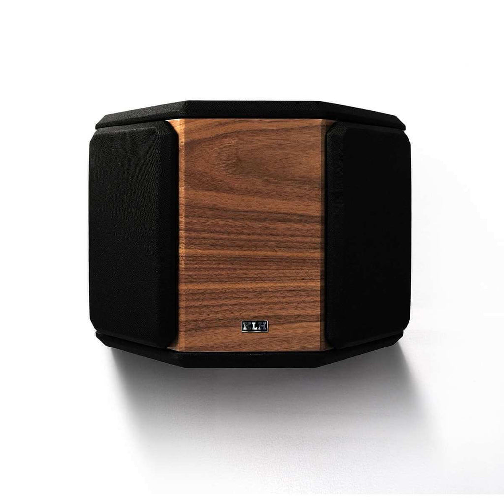walnut wall speaker