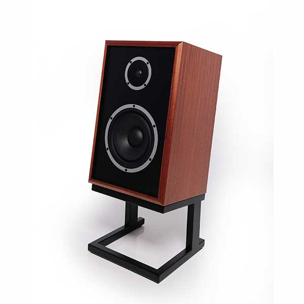 mahogany bookshelf speaker