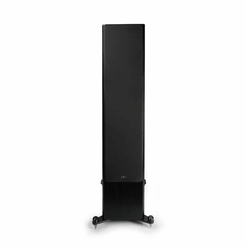 floorstanding speaker in black
