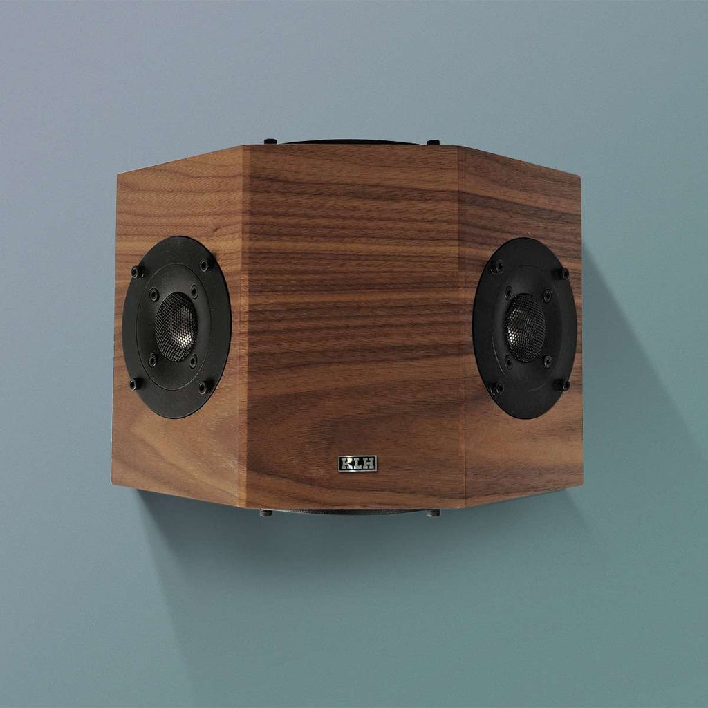 walnut kendall 2s surround sound speaker