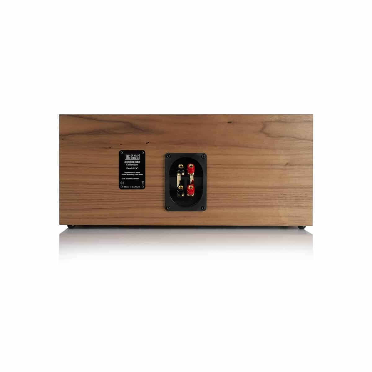 walnut kendall 2c center speaker