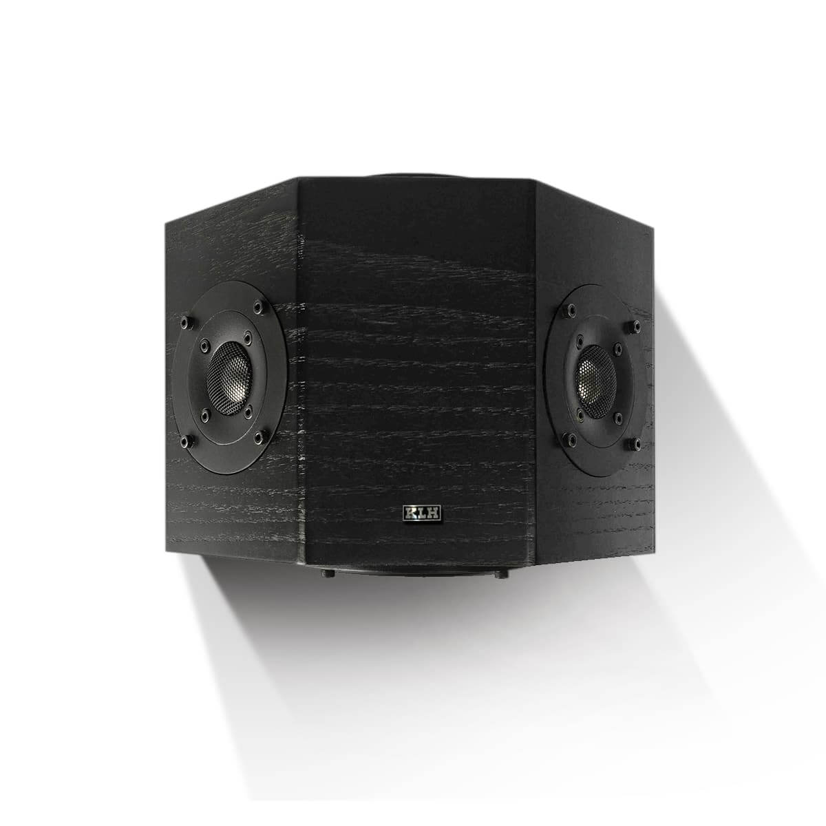 black oak surround sound speaker
