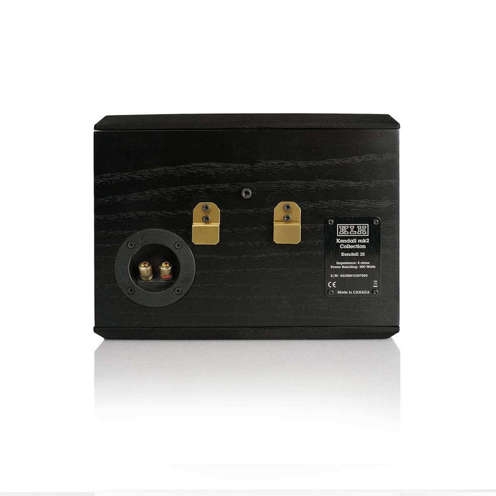 black kendall 2s surround sound speaker back
