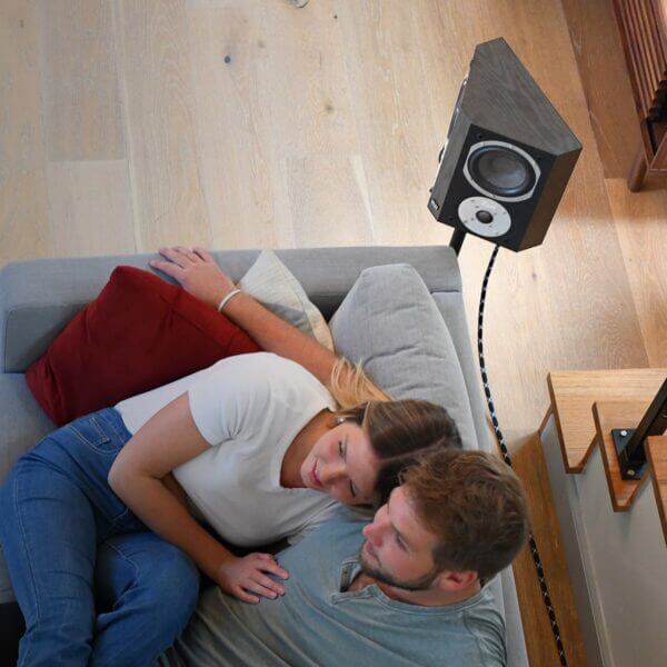 beacon surround speaker living room