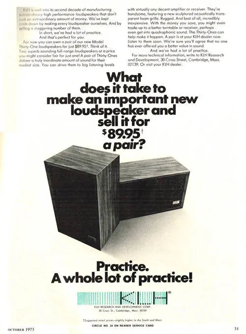 klh audio history