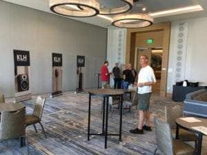 The KLH team gets ready for CEDIA 2018 at the InterContinental Hotel in San Diego 7