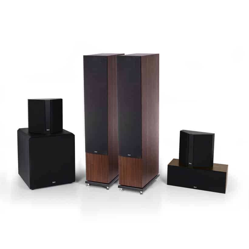 Kendall Loudspeakers with Stratton 12inch subwoofer quality home theater speakers