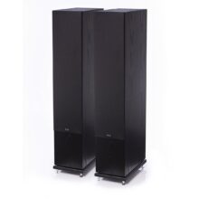 KLH Kendall Floorstanding Speakers Black Oak Grille Pair