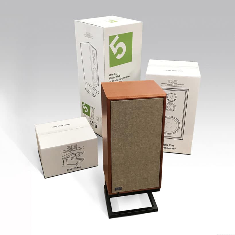 Model Five Floorstanding Speaker Boxes
