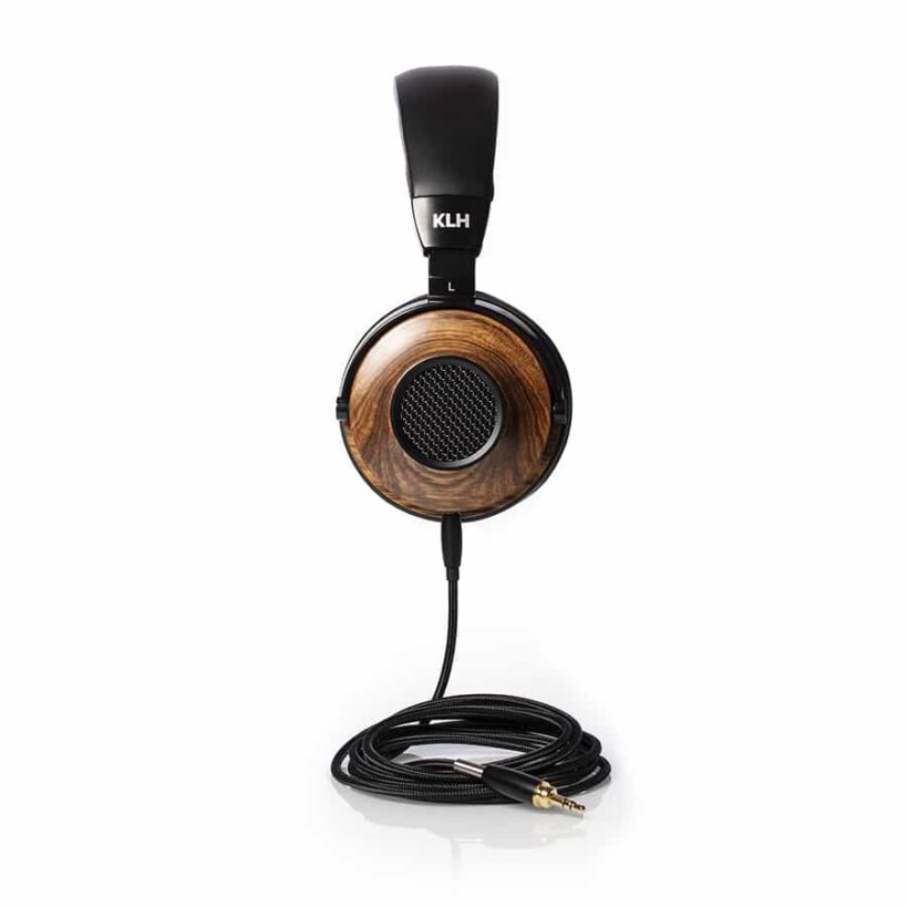 Ultimate One Headphone with Side View with Cord (Zebrawood)