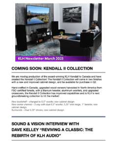 KLH March Newsletter 2023